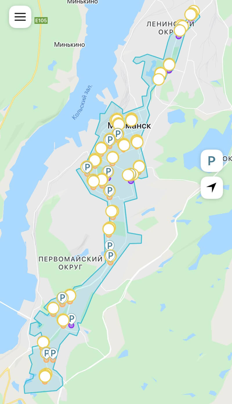 зона кикшеринг мурманск